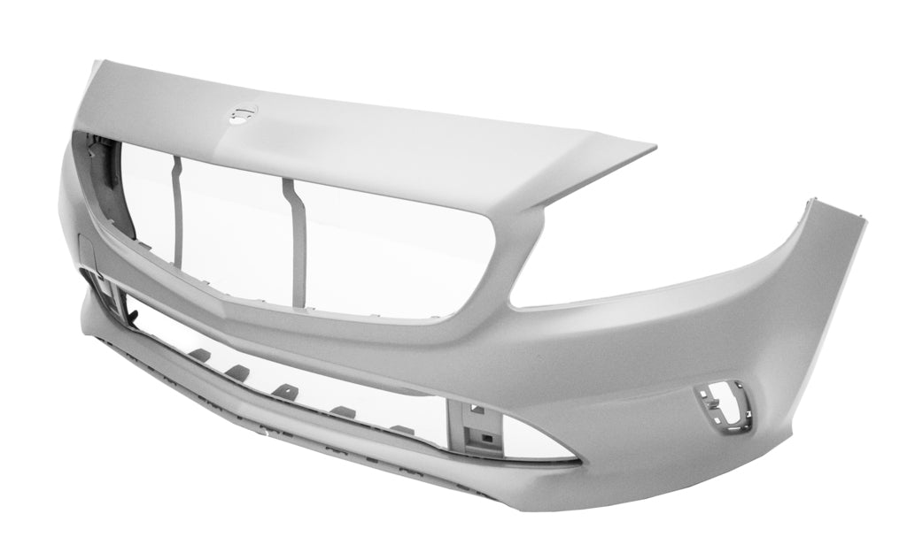 Paraurti Anteriore-Con Primer-Con Tappo Copri Gancio-Con Fori Modanatura-Con Tracce Pdc+park Assist Per Mercedes A Class (w176) (ME3301031)