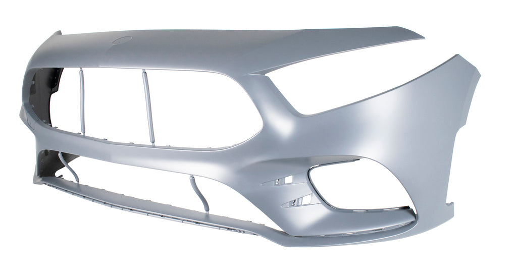 Paraurti Anteriore-Con Primer-Con Tappo Copri Gancio-Tracce Pdc E Parck Assist-Con Traccia Telecamera Mod. Amg Per Mercedes A Class (w177) 5 Porte Amg/amg Line (ME3331001)