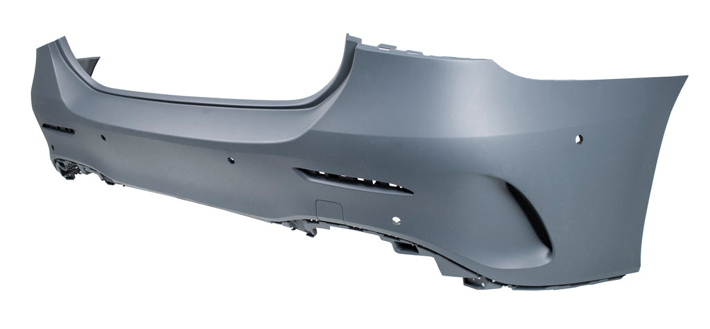 Paraurti Posteriore-Con Primer-Con Tappo Copri Gancio-Con Fori Pdc E Park Assist+supporti Mod. Amg Per Mercedes A Class (w177) 4 Porte Amg/amg Line (ME3341051)