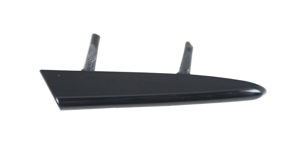 Modanatura Tappo Copri Gancio Paraurti Anteriore-Nera-Lucida Mod. Amg Cla 45 Per Mercedes Cla Class (w117/c117) Amg/amg Line (ME3531247)