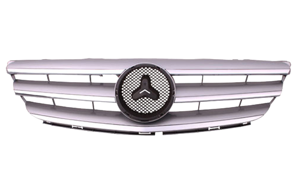 Griglia Radiatore-Grigia-Con Modanatura Cromata Per Mercedes B Class (w245) (ME4202001)