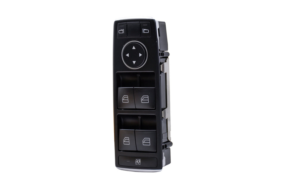 Pulsantiera Alzacristallo Porta Anteriore Sinistra-Nera-4 Interruttori-3 Pins Per Mercedes B Class (w246) (ME424WS14)