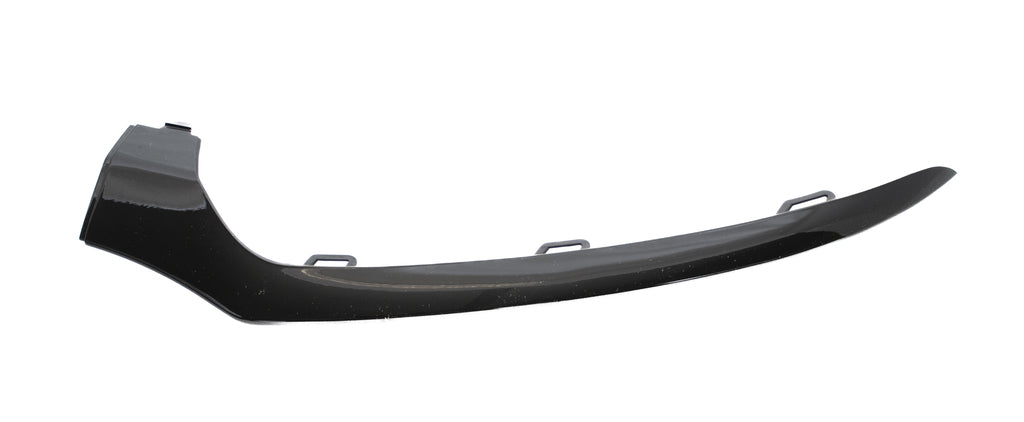 Modanatura Sinistra Paraurti Anteriore-Nera-Lucida Mod. Amg Per Mercedes C Class (w205/s205) (ME4421214)