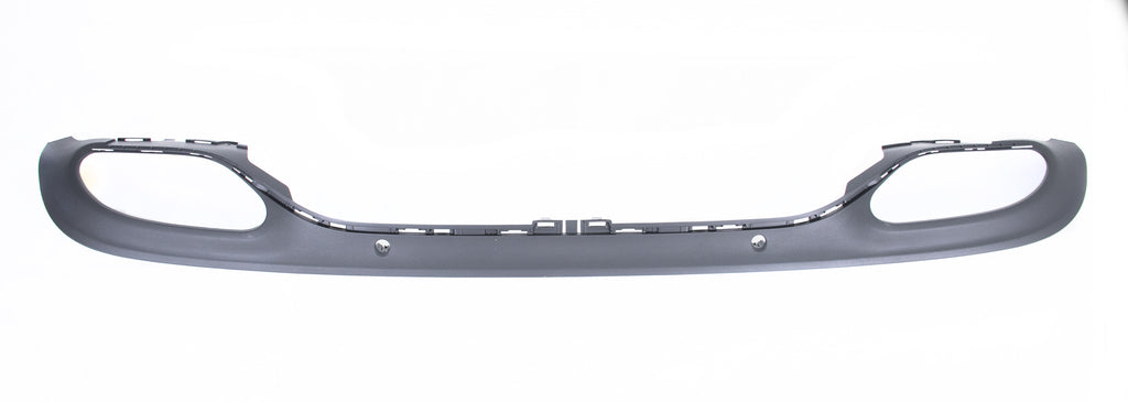 Spoiler Paraurti Posteriore-Nero-Goffrato Mod. Amg Per Mercedes C Class Coupe'/cabrio (c205) (ME4431871)