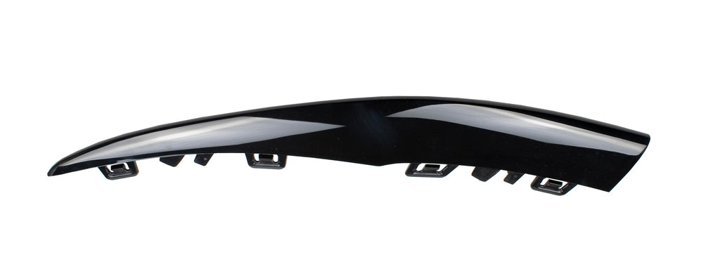 Modanatura Destra Paraurti Anteriore-Nera-Lucida Per Mercedes C Class Amg/amg Line (w205/s205) (ME4441233)
