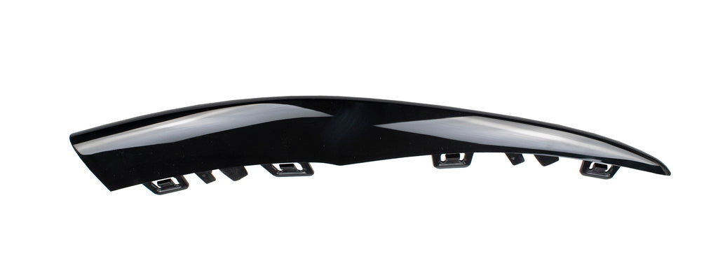 Modanatura Sinistra Paraurti Anteriore-Nera-Lucida Per Mercedes C Class Amg/amg Line (w205/s205) (ME4441234)