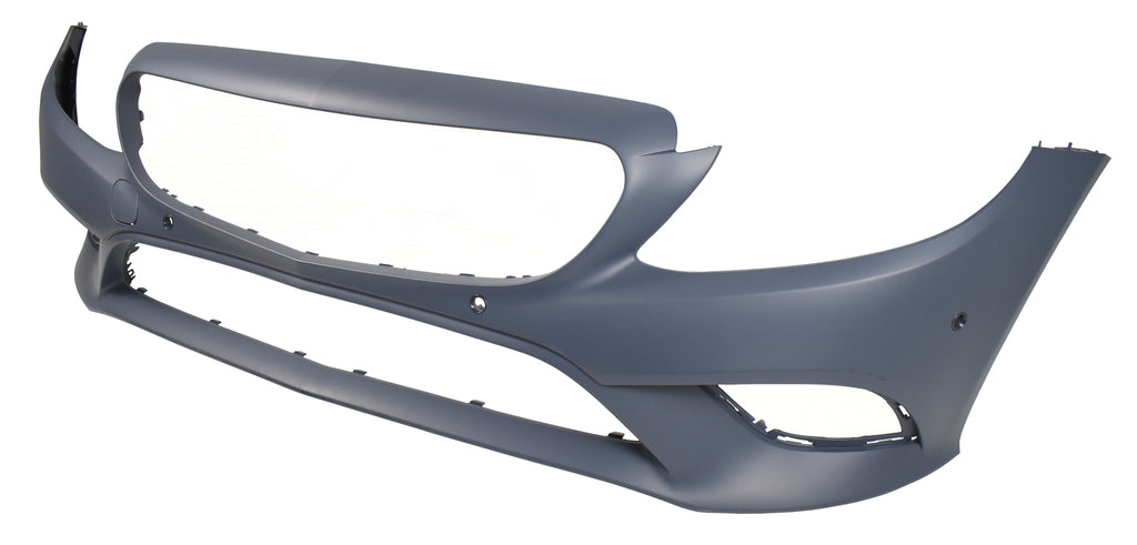 Paraurti Anteriore-Con Primer-Con Tappo Copri Gancio-Con Fori Pdc-Con Fori Park Assist+supporti-Con Foro Telecamera Per Mercedes C Class (w205/s205) (ME4461040)