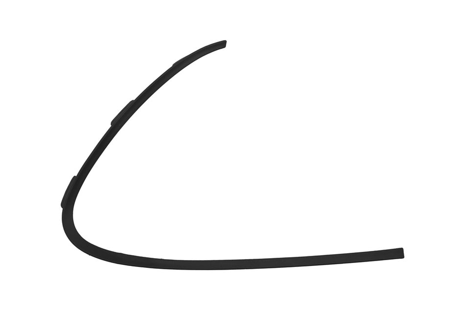 Modanatura Destra Paraurti Anteriore-Nera-Goffrata Per Mercedes C Class Amg/amg Line (w206/s206) (ME4501201)