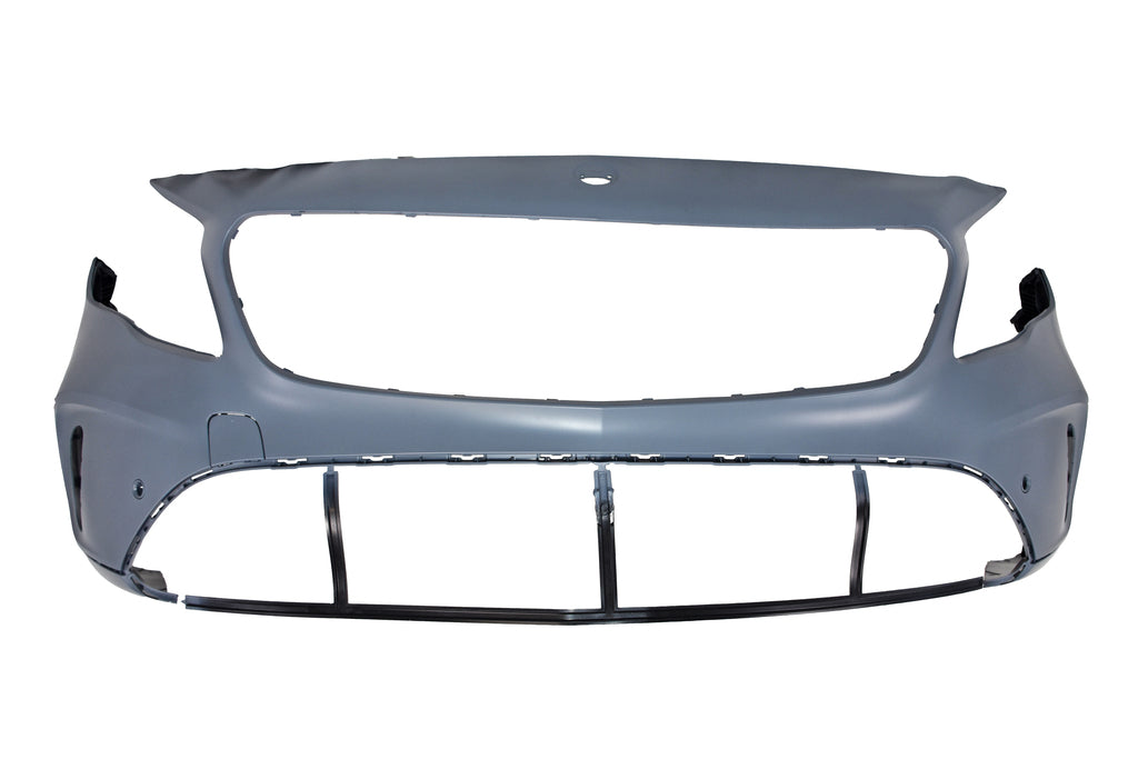 Paraurti Anteriore-Con Primer-Con Tappo Copri Gancio-Con Fori Pdc+supporti-Con Fori Park Assist Mod. Sport Per Mercedes Gla Class (x156) (ME7021041)