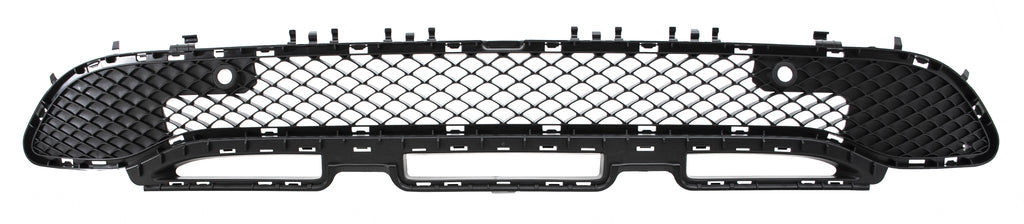 Griglia Paraurti Anteriore-Centrale-Nera-Goffrata-Con Fori Pdc+supporti Per Mercedes Gla Class (x156) (ME7022130)