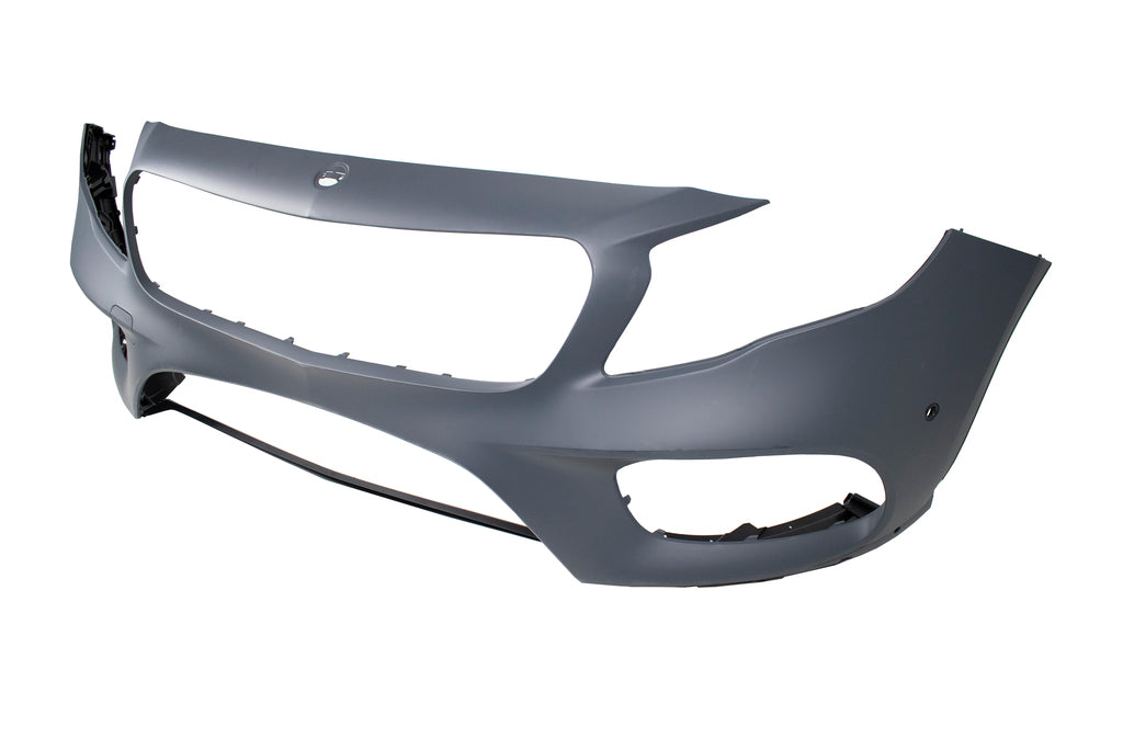 Paraurti Anteriore-Con Primer-Con Tappo Copri Gancio Traino-Con Fori Pdc E Park Assist+supporti-Con Tracce Telecamera Per Mercedes Gla Class (x156) Amg/amg Line (ME7031011)