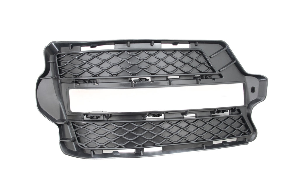 Griglia Sinistra Paraurti Anteriore-Nera-Con Sede Luce Diurna-Con Fori Modanatura Per Mercedes Glk ( X204 ) Amg (ME7132124)