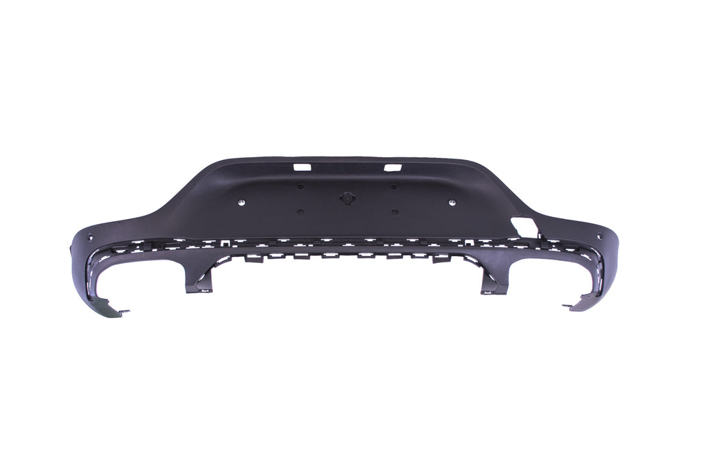 Spoiler Paraurti Posteriore-Nero-Goffrato-Con Fori Pdc+supporti Per Mercedes Glc Coupe' (c253) Amg/amg Line (ME7211861)