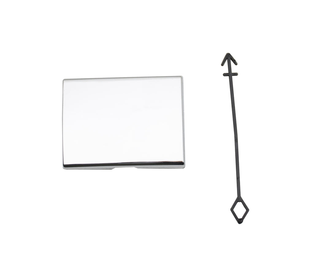 Tappo Copri Gancio Traino Paraurti Posteriore-Cromato Per Mercedes Ml Class (w166) (ME8281296)