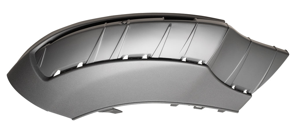Spoiler Destro Paraurti Anteriore-Nero-Goffrato Per Mercedes Gle Class Coupe' (c292) (ME8321803)