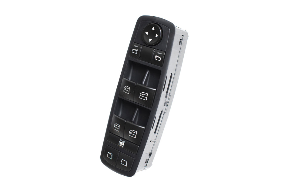 Pulsantiera Alzacristallo Porta Anteriore Sinistra-Nera-4 Interruttori-3 Pins Per Mercedes Gl Class (x164) (ME860WS34)