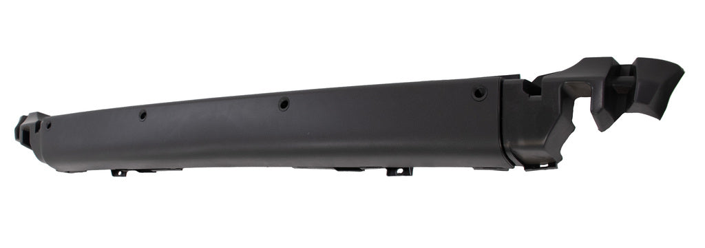 Paraurti Posteriore-Centrale-Nero-Goffrato-Con Fori Pdc+supporti Per Mercedes V Class - Vito (w639) (ME9101072)