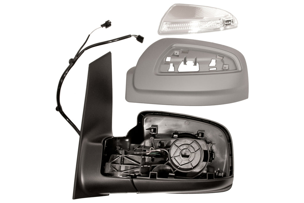 Retrovisore Sinistro-Elettrico-Termico-Con Primer-Con Luce Cortesia Per Mercedes V Class - Vito (w639) (ME9107324)
