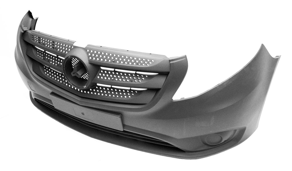 Paraurti Anteriore-Grigio-Senza Sede Fendi Mod. Vito Per Mercedes Vito (w447) (ME9121020)