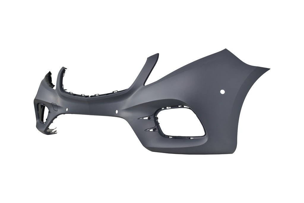 Paraurti Anteriore-Con Primer-Con Tappo Coprigancio-Con Fori Pdc E Park Assist+supporti Per Mercedes V Class (w447) Amg Line (ME9141011)