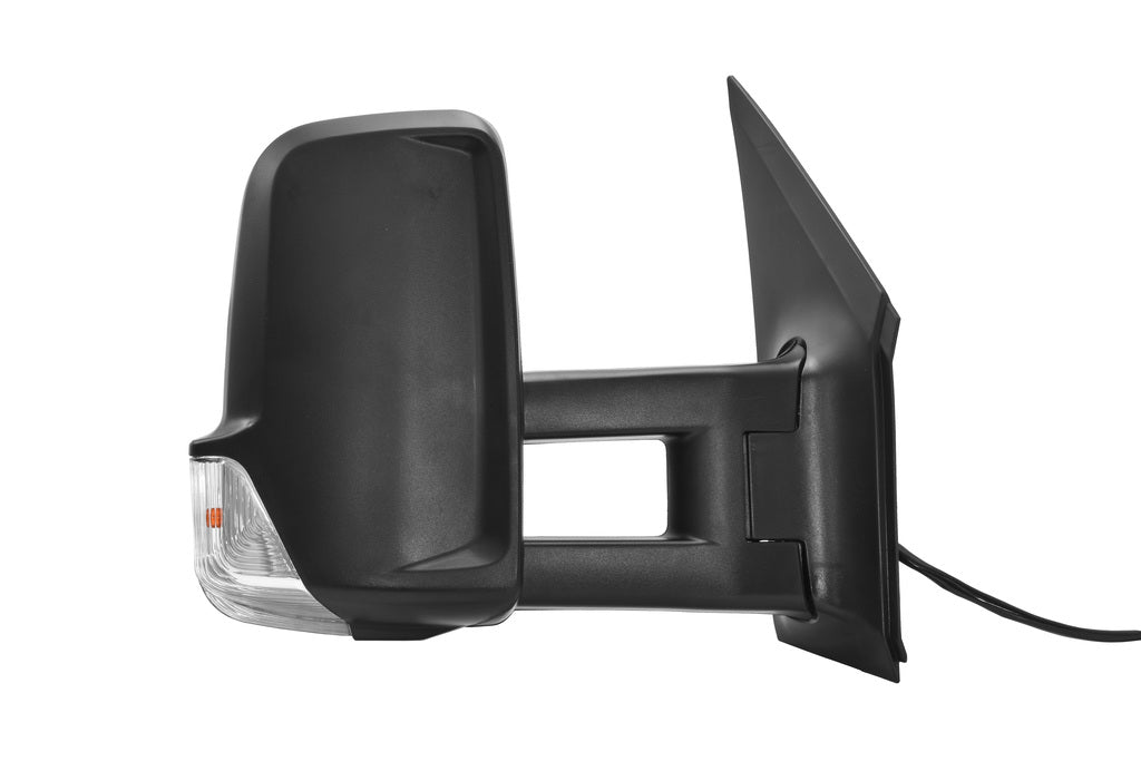 Retrovisore Destro-Elettrico-Nero-Termico-Con Fanale-Braccio Medio-Convesso-6 Pins Per Mercedes Sprinter (ME9197333)