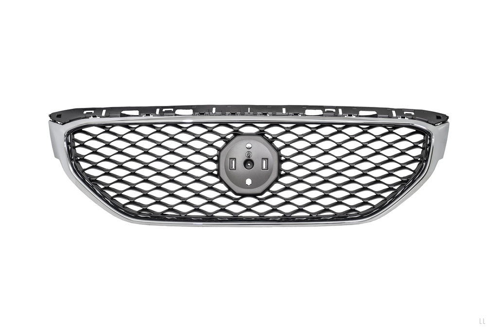 Griglia Radiatore-Grigia-Con Cornice Cromata-Con Foro Telecamera Per Mg Zs (MG6022001)