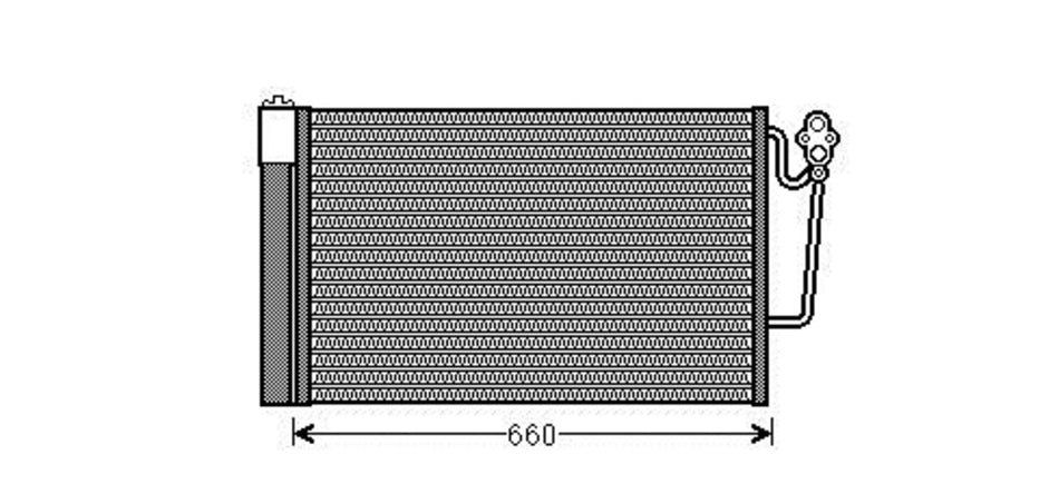 Condensatore Per Mini Mini (bmw) R50/r53/r52 (MN306C002)