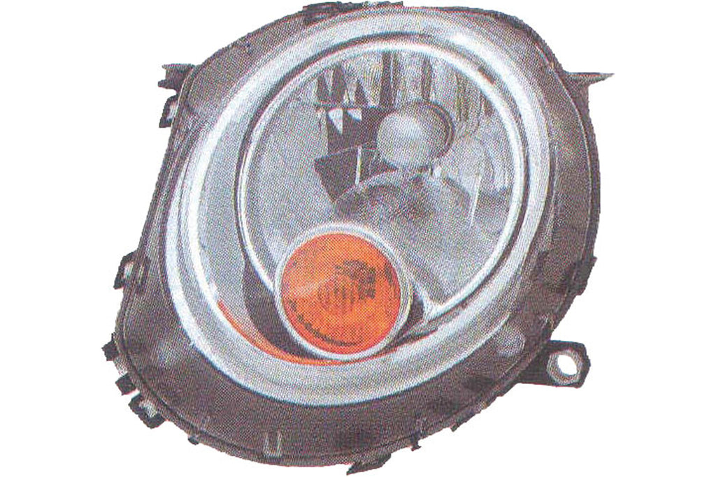 Proiettore Sinistro H4-Elettrico-Con Motore-Fanale Arancio Per Mini Mini (bmw) R56/r57 (MN3084804)
