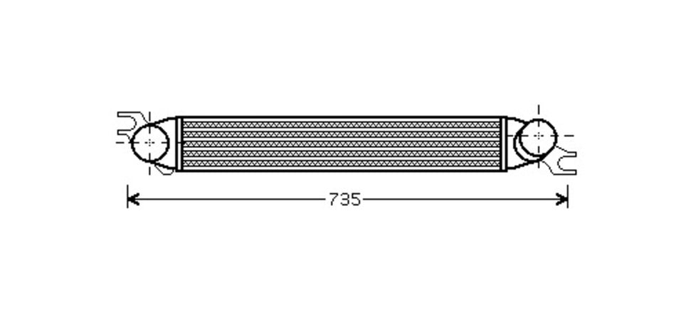 Intercooler Per Mini Mini (bmw) R56/r57 (MN308N001)