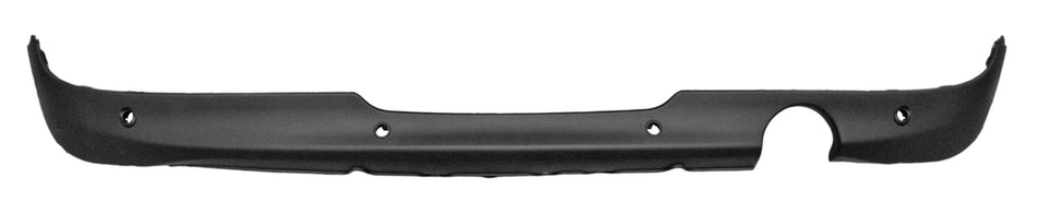 Spoiler Paraurti Posteriore-Nero-Goffrato-Con Fori Pdc+supporti-Con Scarico Singolo A Destra Mod. One/cooper Per Mini Mini (bmw) R56/r57 (MN3101861)