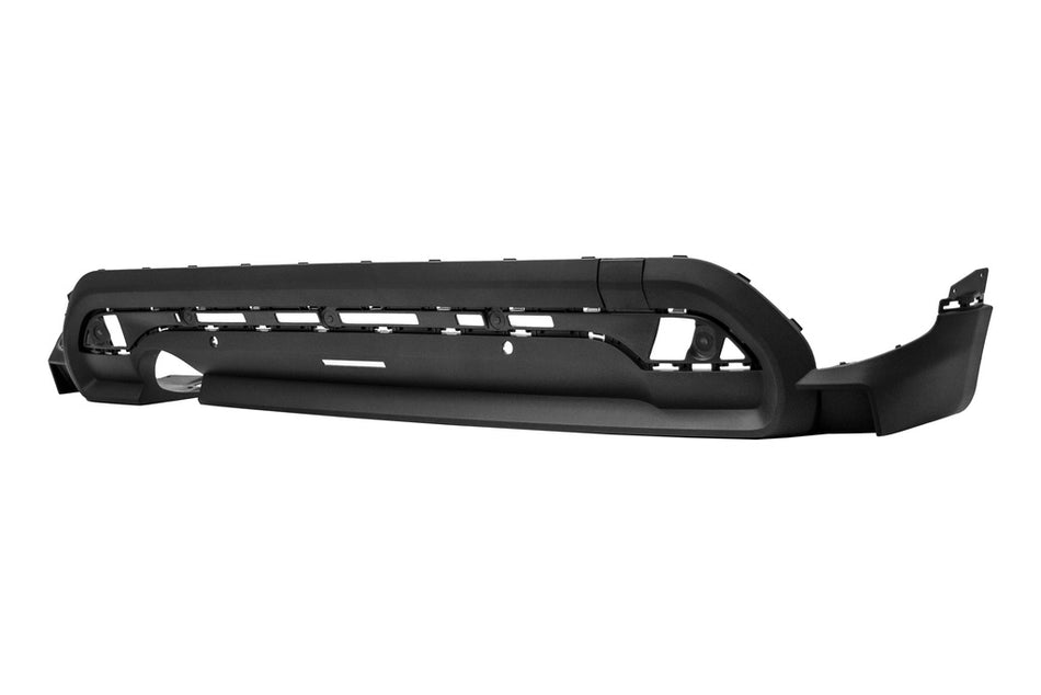 Spoiler Paraurti Posteriore-Nero-Goffrato-Con Fori Pdc+supporti-Con Scarico Singolo A Sinistra Mod. 5 Porte Per Mini Mini (bmw) F56/f55/f57 (MN3141881)