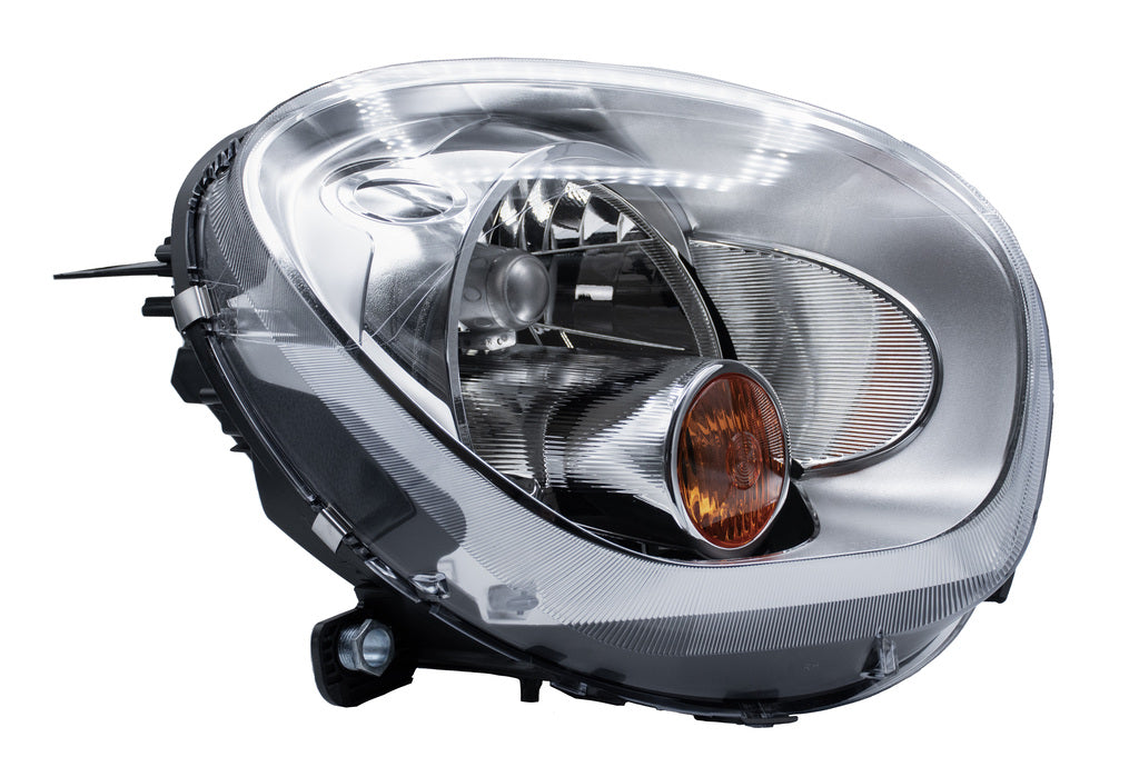 Proiettore Destro H4-Elettrico-Con Motore-Indicatore Di Direzoine-Arancio Per Mini Mini (bmw) Countryman (r60) (MN7024813)