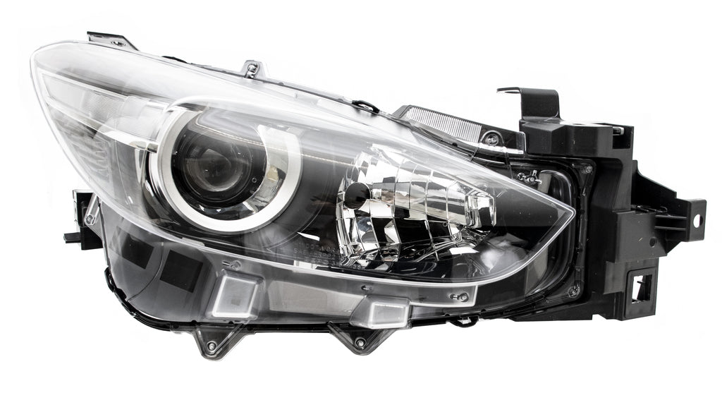 Proiettore Destro H11+h15-Elettrico-Con Motore-Nero Per Mazda 3 (bn) (MZ3334913)
