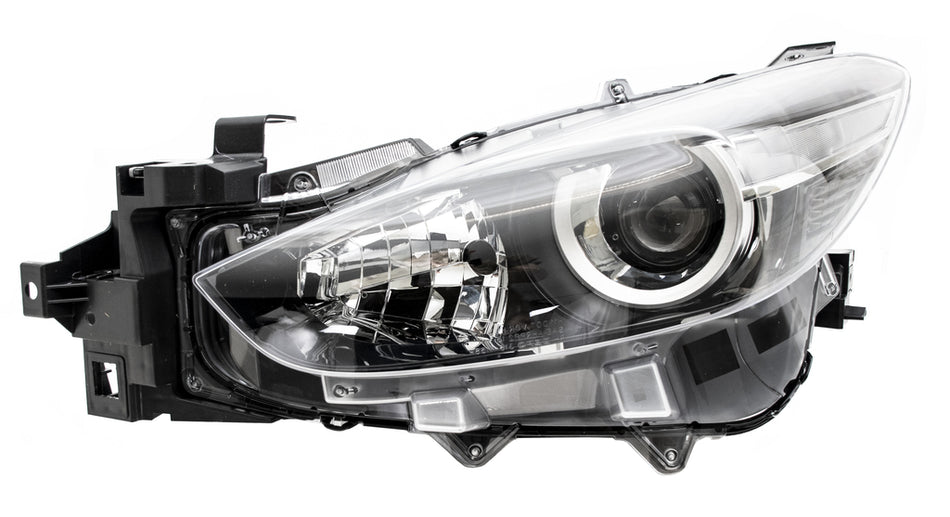 Proiettore Sinistro H11+h15-Elettrico-Con Motore-Nero Per Mazda 3 (bn) (MZ3334914)