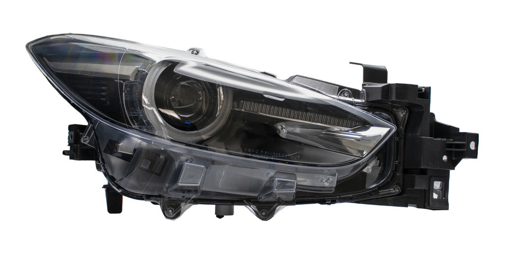 Proiettore Destro-Elettrico-Con Motore-Nero-Led Per Mazda 3 (bn) (MZ3334923)