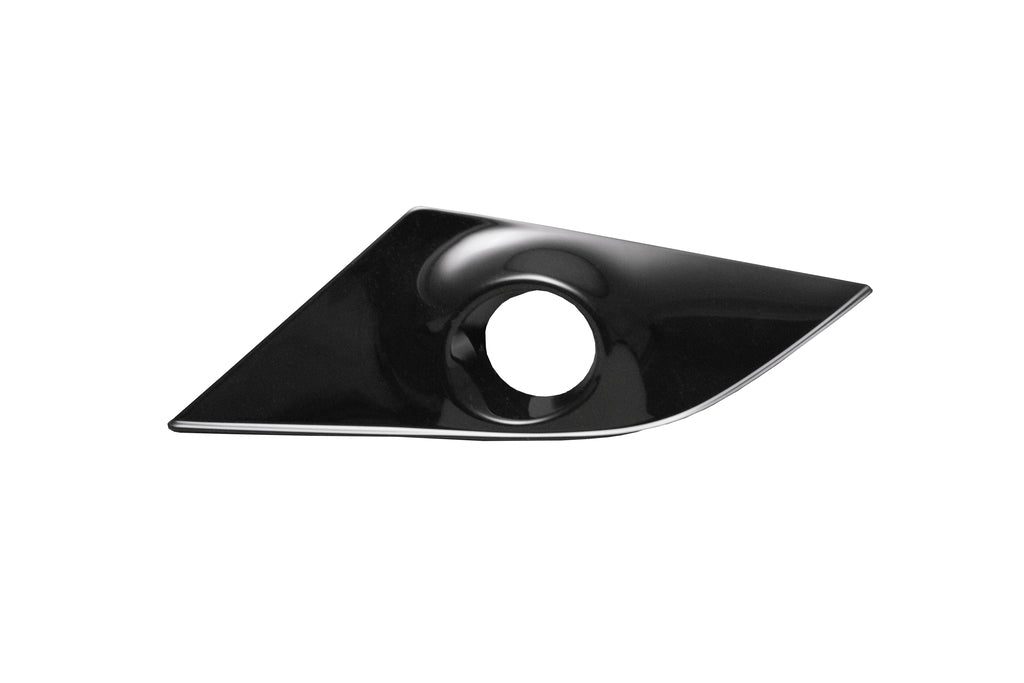 Griglia Sinistra Paraurti Anteriore-Nera-Lucida-Con Sede Fendi Per Mazda Cx3 (MZ6042114)