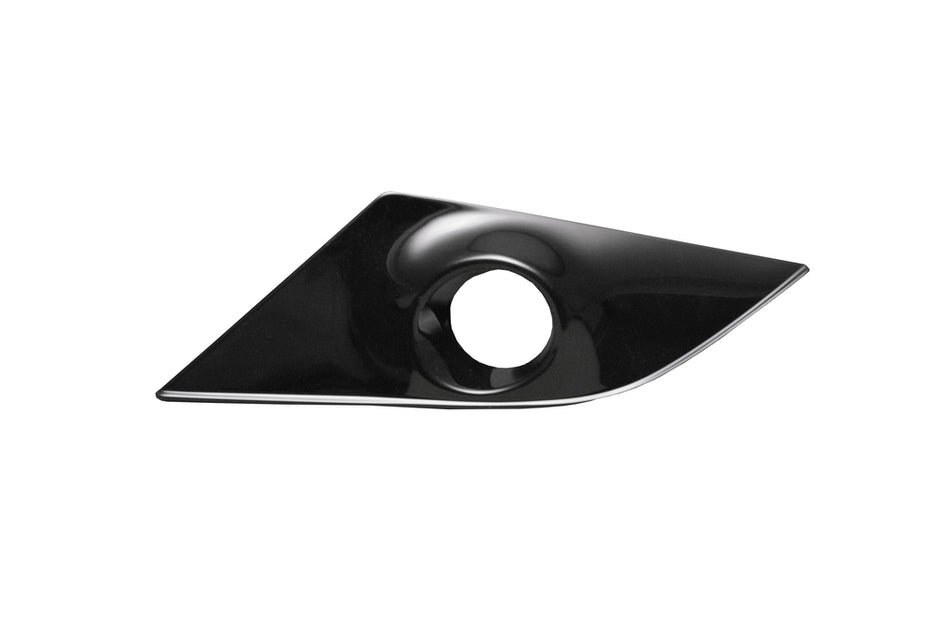Griglia Sinistra Paraurti Anteriore-Nera-Lucida-Con Sede Fendi Per Mazda Cx3 (MZ6042114)