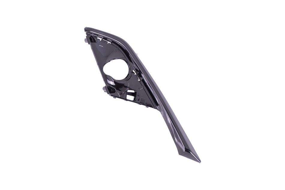 Griglia Sinistra Paraurti Anteriore-Interna-Nera-Lucida-Con Sede Fendi Per Mazda Cx3 (MZ6042124)
