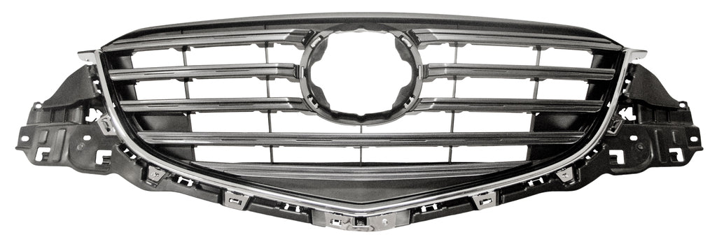 Griglia Radiatore-Grigio-Lucido-Con Modanatura Cromata Mod. 09/13 > Per Mazda Cx5 (ke) (MZ7022011)
