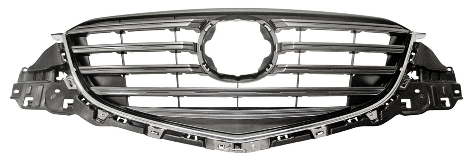 Griglia Radiatore-Grigio-Lucido-Con Modanatura Cromata Mod. 09/13 > Per Mazda Cx5 (ke) (MZ7022011)