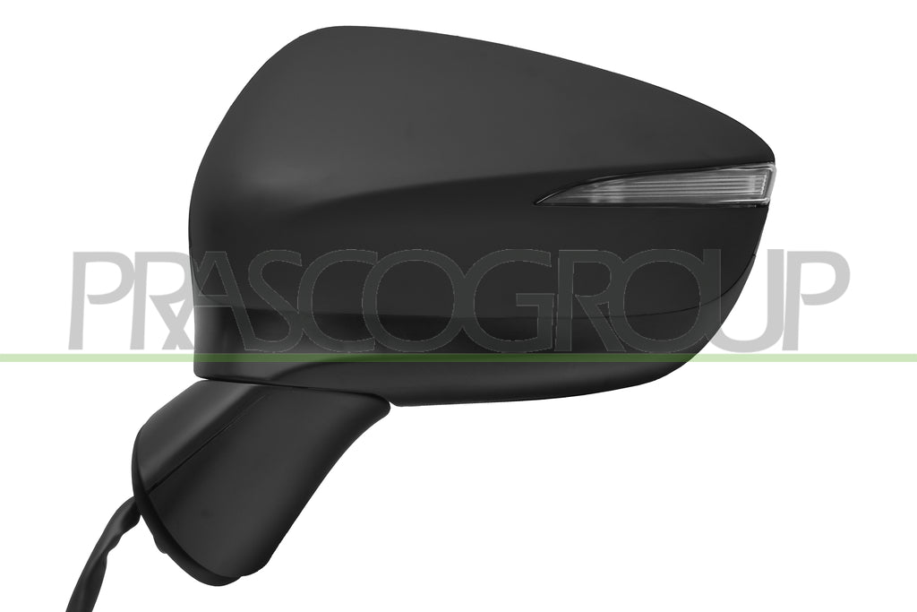 Specchietto Retrovisore Sinistro Elettrico Nero Termico Chiudibile con Fanale con BLIS Asferico 9 Pins Per Mazda Cx5 (ke) dal 2015 al 2017 (MZ7047324)