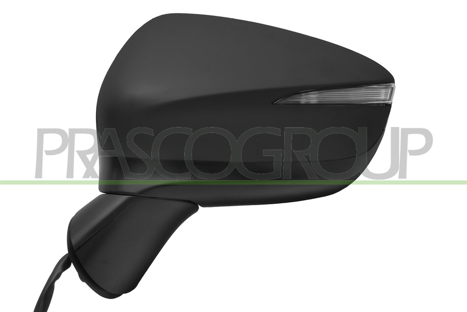 Specchietto Retrovisore Sinistro Elettrico Nero Termico Chiudibile con Fanale con BLIS Asferico 9 Pins Per Mazda Cx5 (ke) dal 2015 al 2017 (MZ7047324)