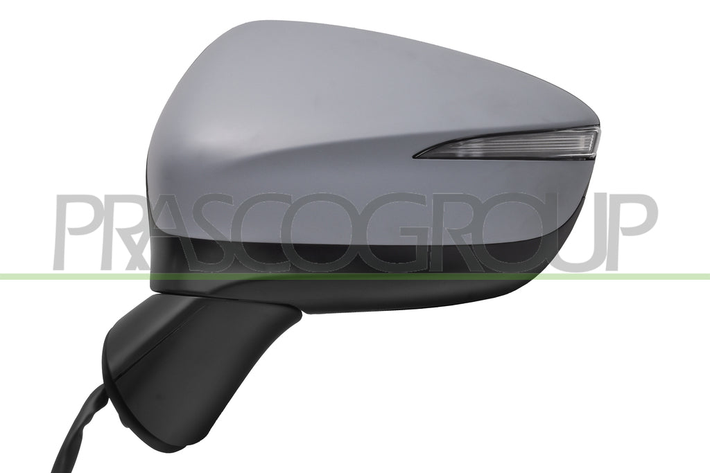 Specchietto Retrovisore Sinistro Elettrico con Primer Termico Chiudibile con Fanale con BLIS Asferico 9 Pins Per Mazda Cx5 (ke) dal 2015 al 2017 (MZ7047334)