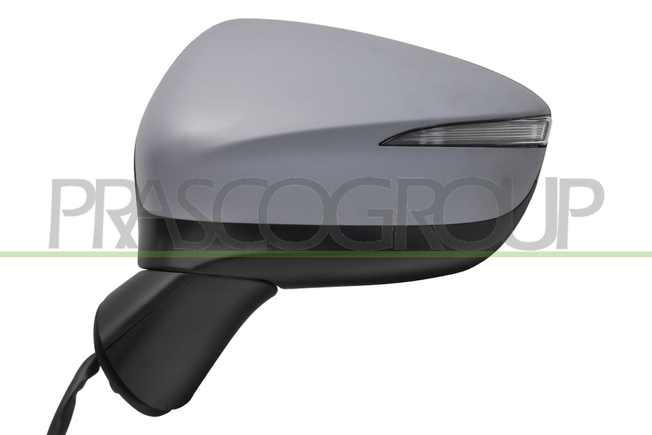 Specchietto Retrovisore Sinistro Elettrico con Primer Termico Chiudibile con Fanale con BLIS Asferico 9 Pins Per Mazda Cx5 (ke) dal 2015 al 2017 (MZ7047334)