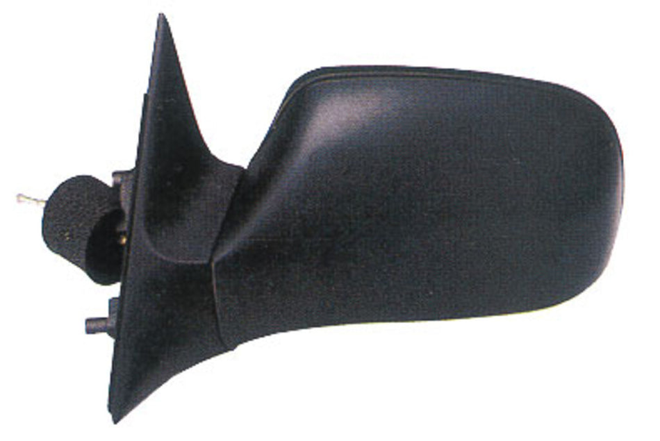Retrovisore Sinistro-A Leva-Nero-Piatto Per Opel/vauxhall Astra F (t92) (OP0157104)