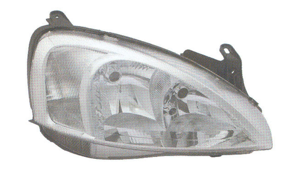 Proiettore Sinistro H7+h7-Elettrico Mod. > 06/02-Versione Valeo Per Opel/vauxhall Corsa (c) (OP0304904)