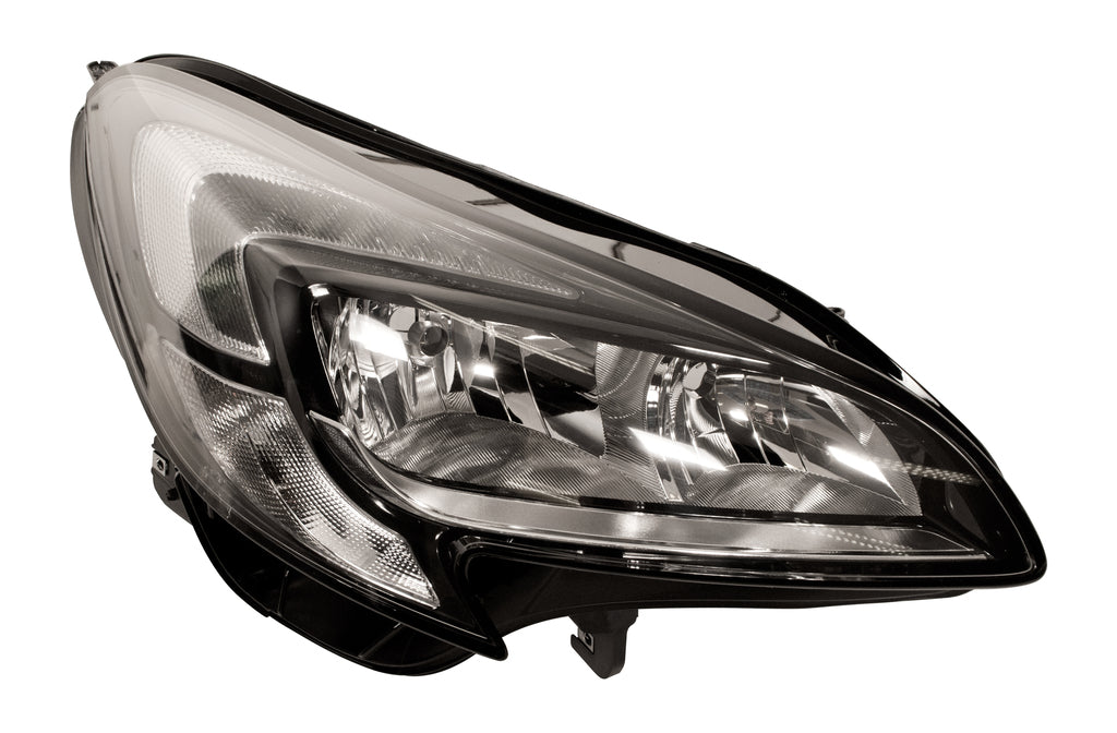 Proiettore Destro H7+h7-Elettrico-Con Motore-Led Per Opel/vauxhall Corsa (e) (OP0364913)