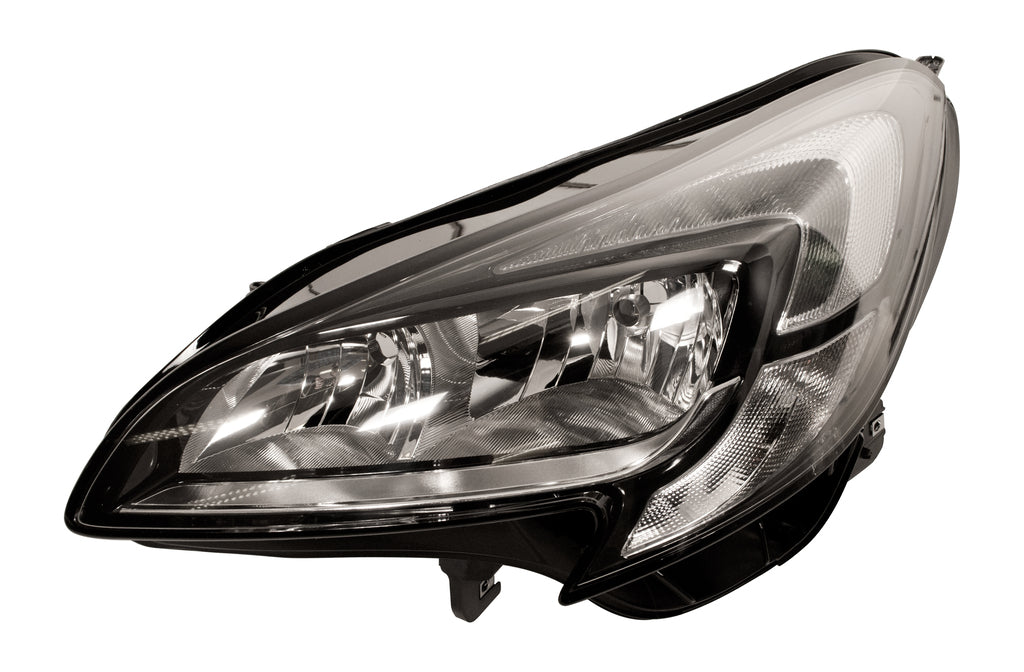 Proiettore Sinistro H7+h7-Elettrico-Con Motore-Led Per Opel/vauxhall Corsa (e) (OP0364914)