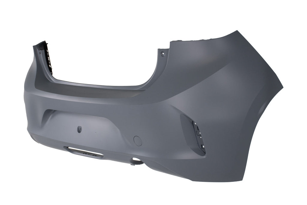 Paraurti Posteriore-Con Primer-Con Tappo Copri Gancio-Con Tracce Pdc E Park Assist Per Opel/vauxhall Corsa (f) (OP0381051)