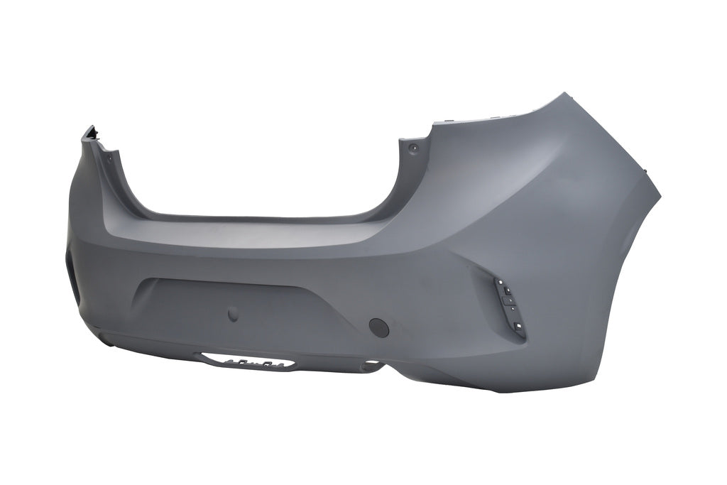 Paraurti Posteriore-Con Primer-Con Tappo Coprigancio-Con Tracce Pdc E Park Assist Per Opel/vauxhall Corsa (f) (OP0381051AQ)